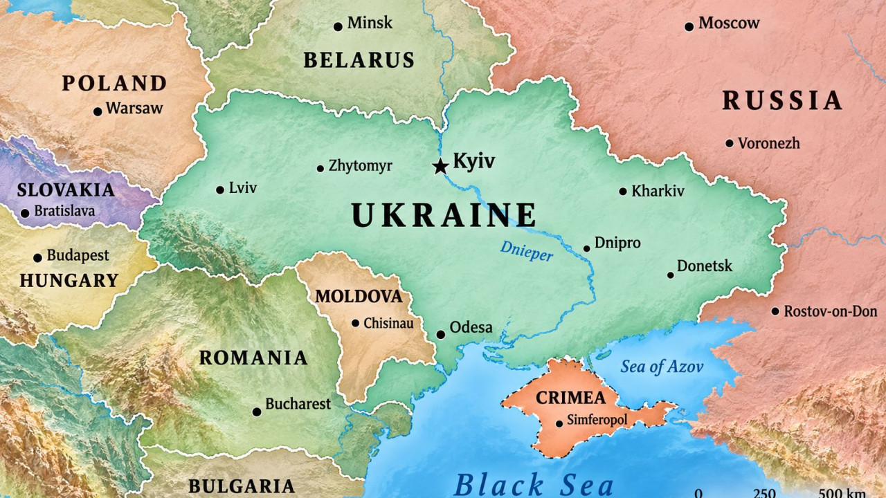 Harta ONU care a nemulțumit Ucraina. Cum este reprezentată Crimeea