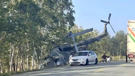 Efectul sancțiunilor ucrainene Un elicopter Mi-8 având la bord jurnaliști și un oficial rus a aterizat forțat în insula Sahalin după ce a rămas fără kerosen