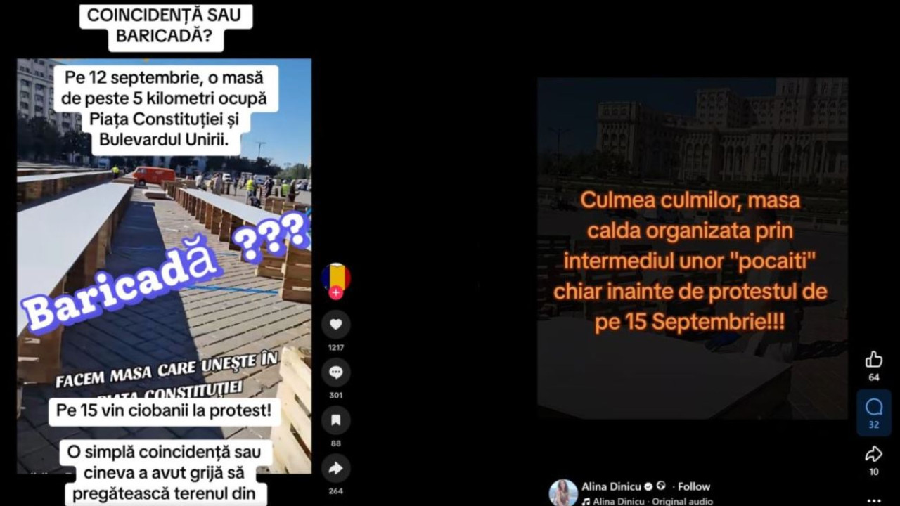 Fake-news grosolan cum a fost transformată pe TikTok o masă caritabilă de 55 kilometri într-o baricadă contra suveraniștilor  VIDEO