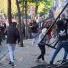 Albania Incendiu la Ministerul Educației în timpul protestelor studențești