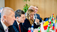 Președintele se întâlnește cu Mark Rutte NATO pentru a discuta incidentele cu drone din Marea Neagră Front comun cu Giorgia Meloni în negocierile pentru bugetul UE