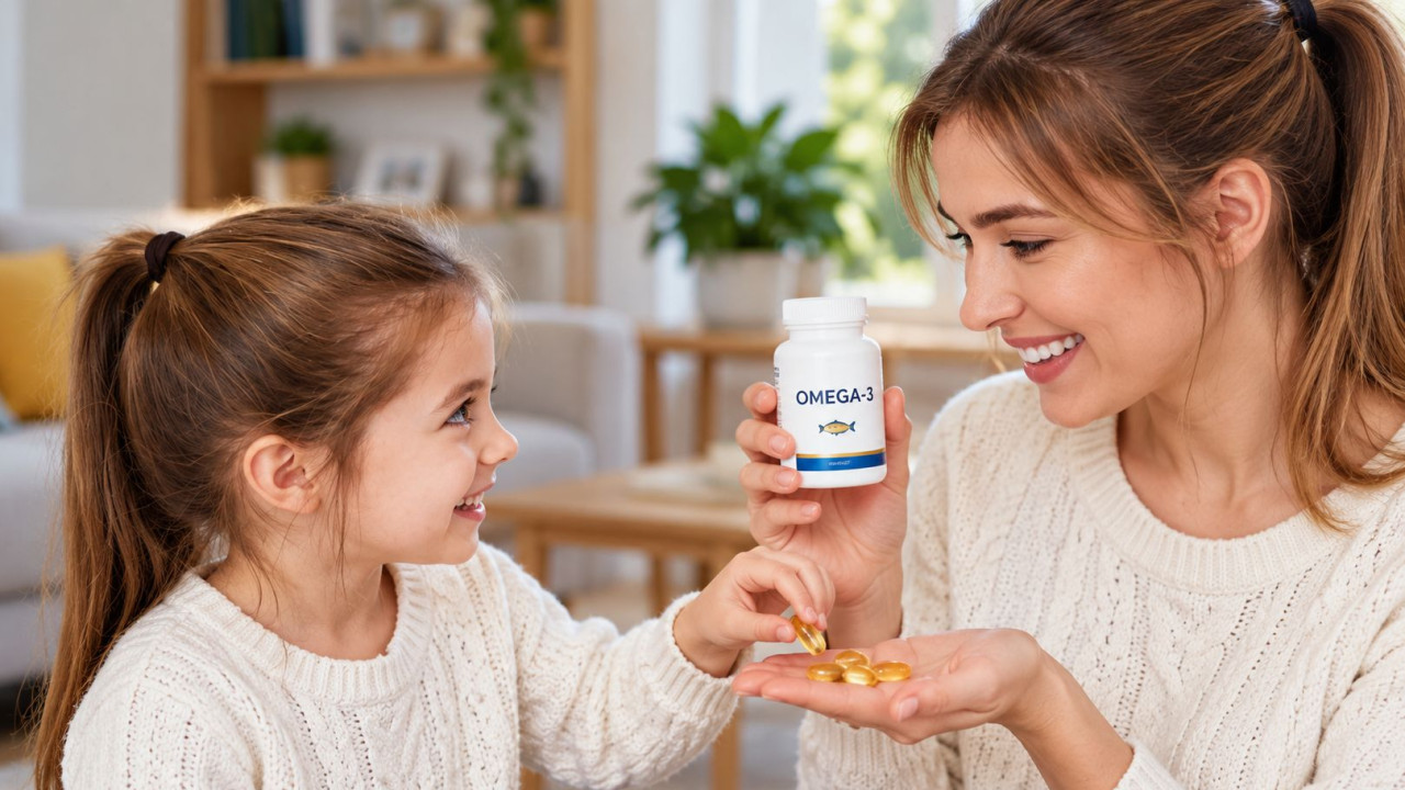 De ce este Omega-3 important în perioada de creștere a copiilor