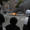 Haos la protestele liceenilor din Belgia 18 polițiști răniți și 15 copii loviți de un dispozitiv pirotehnic