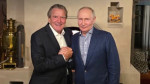 Vladimir Putin l-a primit pe Gerhard Schröder la Moscova de ziua sa