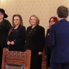 Regina la Cotroceni cum și-a făcut apariția Șoșoacă la Cotroceni. Cu o oră mai devreme l-a jignit pe președinte 8211 VIDEO